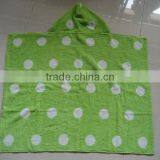 100% cotton jacquard hooded towel