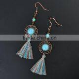 XP-TE-2149 Bead Woman Design Morocco Tassel Earring thumbnail-4