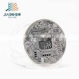Custom Design 3d Logos Have Stock Molds Gold Silver Copper Plating Bitcoin Promotion Coin thumbnail-5