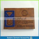 Custom Made High Quality Genuine Leather Label thumbnail-3