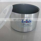 Custom New Design Round ps Cooler Ice Bucket With Lid Clear thumbnail-2