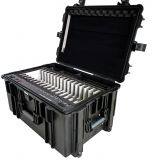 iPad Trolley for Schools,Tablet Charge & Sync Canbinet Cart for 16 iPads