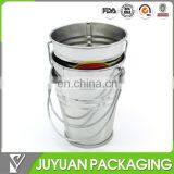 China Golden Leading Supplier of Small Mini Tin Bucket/small Metal Tin Bucket With Handle