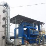 Water spray purification tower