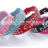 Three Rows Diamonds Pet Collar Leash Training Dog Pulling Rope Pet Neck Chain Pet Supplies thumbnail-7