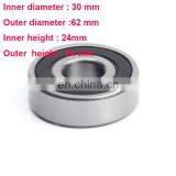 30x62x24mm Conditioner Compressor Clutch Bearing OEM 30BG06S1 83A065 88506 thumbnail-1