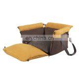 Pet Car Seat Bed Luxury Dog Travel Bed With Handle Soft Dog Boster Car Seat Indoor Pet Sofa thumbnail-6