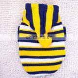 Popular Dog Clothing Coat Warm Pet Sweater Colorful Striped Pet Clothes Coat thumbnail-4