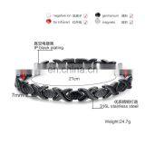 Hot Selling Korea Health Benefit Bio Titanium Lady Magnetic Bracelets 4 in 1 thumbnail-4