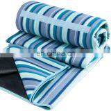 Polar Fleece China Factory Wholesale Folding Blanket Foldable Waterproof Picnic Rug Blanket thumbnail-2