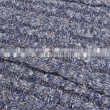 Factory Price Solid Color Navy Cable Knitted 100%Acrylic Blanket thumbnail-5