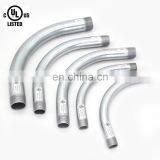 Hot Dip Galvanized Steel Electrical Rigid Metal Conduit Elbows thumbnail-2