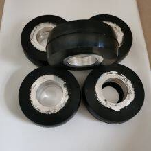 Production and Supply of Rubber Coated Roller Iron Core Coated Rubber Roller Can be Customized thumbnail-3