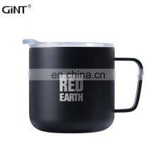 Red Earth 350ml Classic Stainless Steel Coffee Mug With Lid and Custom Logo thumbnail-2