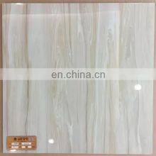 Wood Design Full Polished Glazed Ceramic Flooring Easy Clearing Porcelain Flooring Tile
