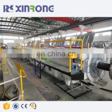 High pressure HDPE hollow wall winding pipe producing extruder for drainage pe pipe machine