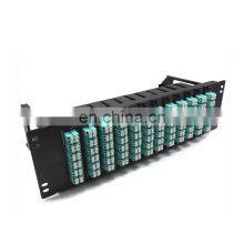 Communication Equipment 144 96 64 48 32 24 12 6 port fiber optic patch panel By HANXIN