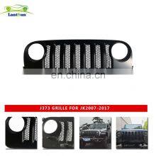 Lantsun J373 Front Grille for Jeep for Wrangler JK07-17 the Appearance Becomes JL's New Style thumbnail-3