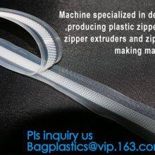 Easy Tear Transparent Plastic PE Food Pouch Zipper, Plastic Slider Pet Food Bag Zipper, Double Sealed Plastic Vacuum Bag thumbnail-5