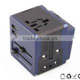 World Travel Adapter With Dual USB Charging Ports thumbnail-5