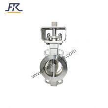 DN100 PN16 Ceramic Lined Butterfly Valve thumbnail-4