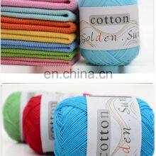 Sustainable Blended Cotton Baby Handkniting Crochet Yarn Baby Knitting Crochet Hand thumbnail-3