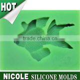 Q0001 Fish Shape Nicole Sugar Fondant Cake Decoration Silicone Cake Molds thumbnail-1