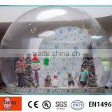 2014 New Product Christmas Inflatable Snow Globe