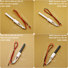 220V300W MCH Ceramic Igniter Ceramic Ignition Stick MCH Ceramic Heater MCH Ceramic Heating Tube Can OEM or ODM thumbnail-5