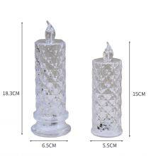 LED Rose Halo Candle Light Romantic Night Light Creative Luminous Electronic Candle Night Light thumbnail-4