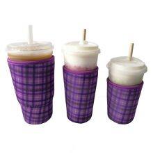Custom Neoprene Insulator Cup Sleeve Reusable Neoprene Reusable Iced Coffee Sleeve thumbnail-4