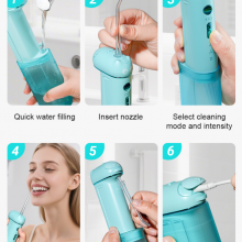 Infly P12 Black/White Water Flosser Dental Irrigator thumbnail-5