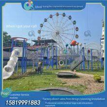 Shenzhou-1 Rocket Amusement Equipment Combination, Large-scale Multifunctional Climbing Slide thumbnail-2