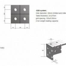 Junyuan Civil Air Defense Welding Platform, Robotic Arm Welding Platform, Anti-deformation and High Wear-resistant Gray Cast Iron Platform, Large Quantity of Stock Available, Physical Factory thumbnail-3