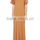 2015 China Manufacturer Ladies Casual Wool Long Gown Quality Choice thumbnail-2