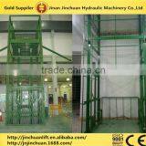 Warehouse Vertical Material Lift Platform/ Guide Rail Cargo Lift thumbnail-4