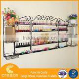 Guangzhou Cosmetic Nail Polish Wall Shelving Metal Display Rack