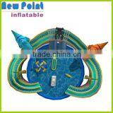 New Point 0.6 mm -0.9 mm PVC Dinosaur Inflatable Water Park thumbnail-4