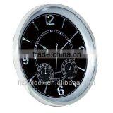 Wall Clock With Temperature And Humidity