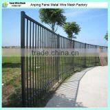 3 Rails 5ft High Commercial Black Powder Coated Pool Fence Supplier thumbnail-6