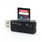 Dual Interface Mobile Card Reader for MMC/ SD/ T-Flash Cards