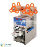 Prefessional S/S full automatic digital bubble tea paper cup filling and sealing machine