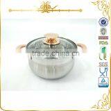 Newest Stainless Steel 18cm Casserole Hot Sale Asia Market MSF-3848-2 thumbnail-1