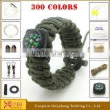 Wholesale High Quality 550 Paracord Survival Bracelet Cheap thumbnail-6