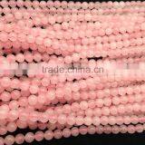 Wholesale 4-8mm Natural Pink Rose Quartz Round Beads For Jewelry thumbnail-2