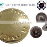 17mm Shiny Surface Gold Easy Button With Custom Logo