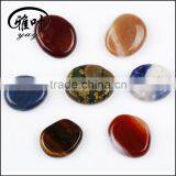 Polished Palm Semi Precious Stone Words Chakra Stones Quality Choice