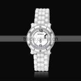China Supplier Factory Direct OEM High Quality Charming Ceramic Women's Wristwatch With Calendar Quality Choice thumbnail-4