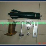 Palisade Fencing With Rails 40x40mm 45x45mm 50x50mm