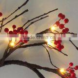 Red Berry Wreath Christmas Decoration Supplies thumbnail-2